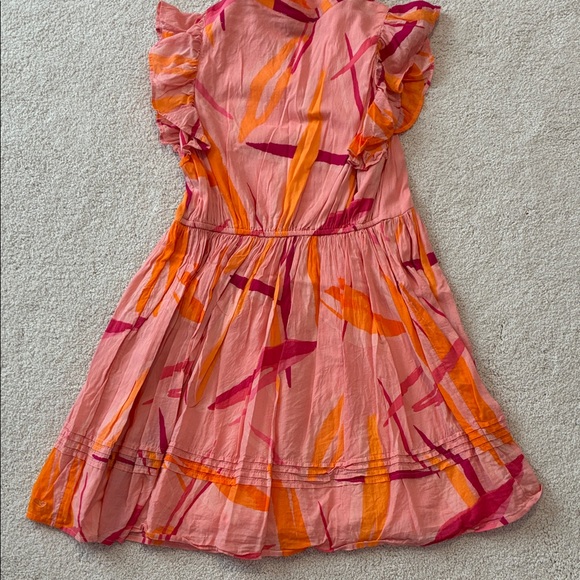 Vineyard Vines Pink and Orange Kids Dress - Picture 3 of 3